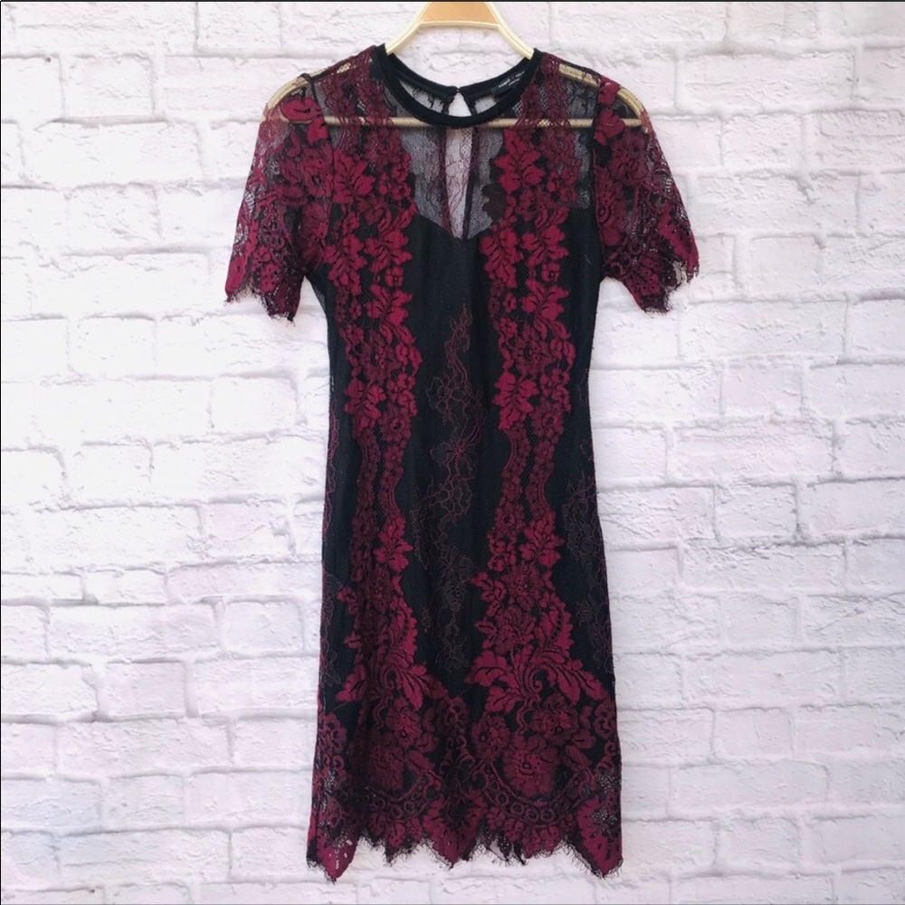 Romeo & Juliet red lace dress